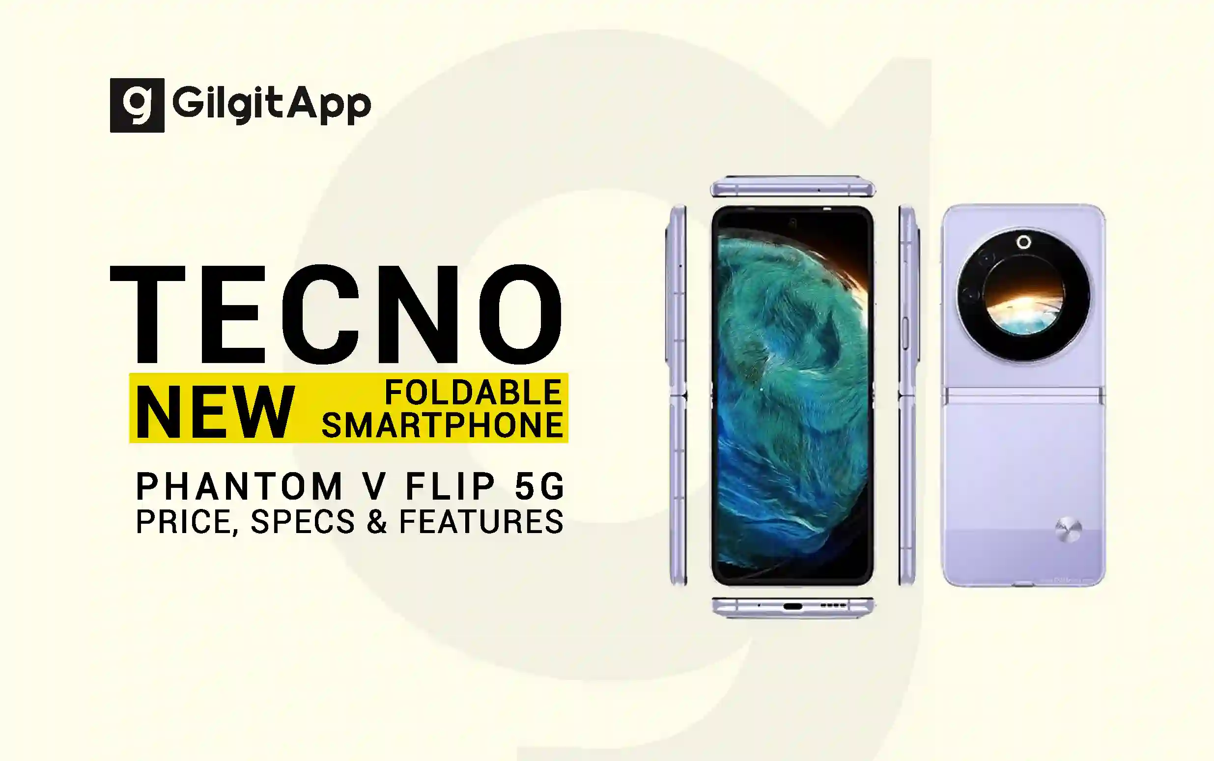 Foldable Tecno Phantom V Flip 5G Price Specs Features