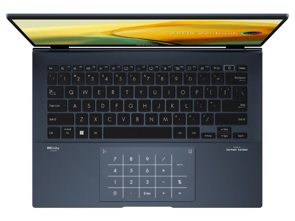 Asus Zenbook 14 OLED Keyboard & Touchpad