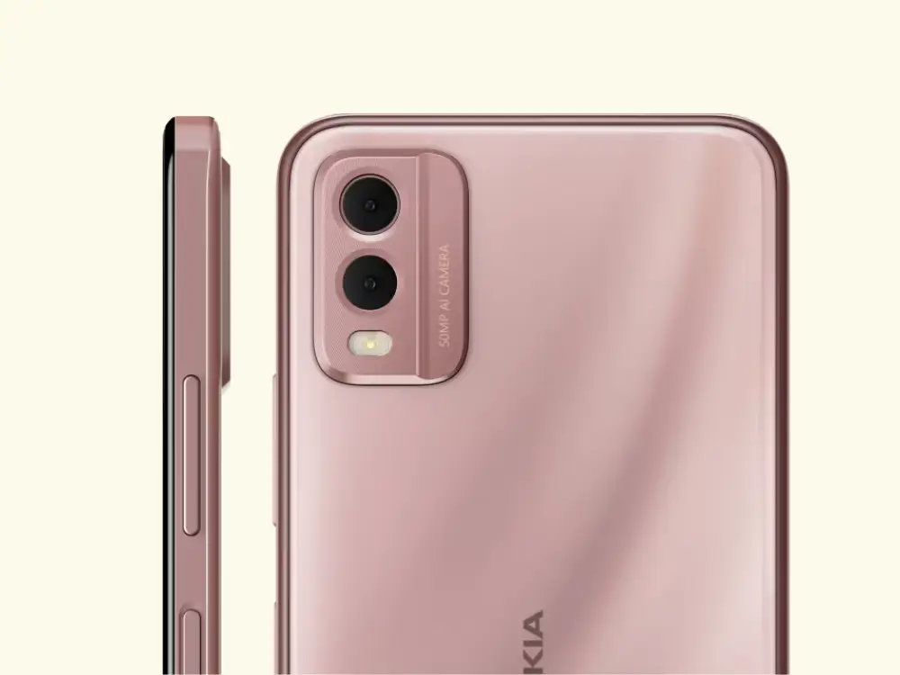 Nokia C32-Beach Pink Color