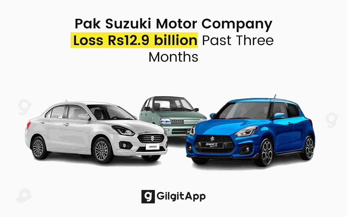 Suzuki Motor Company Loss Rs12.9 billion Past Three Months