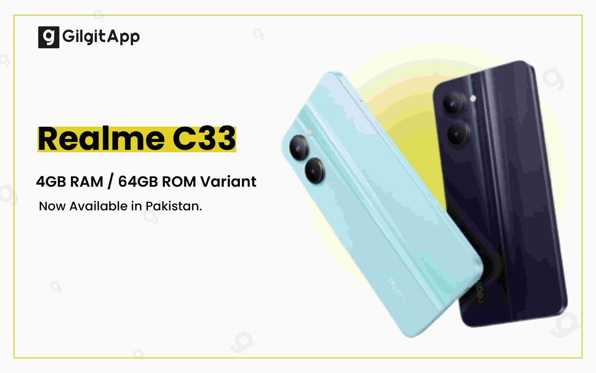 Realme C33 4GB 64GB Variant Now Available in Pakistan