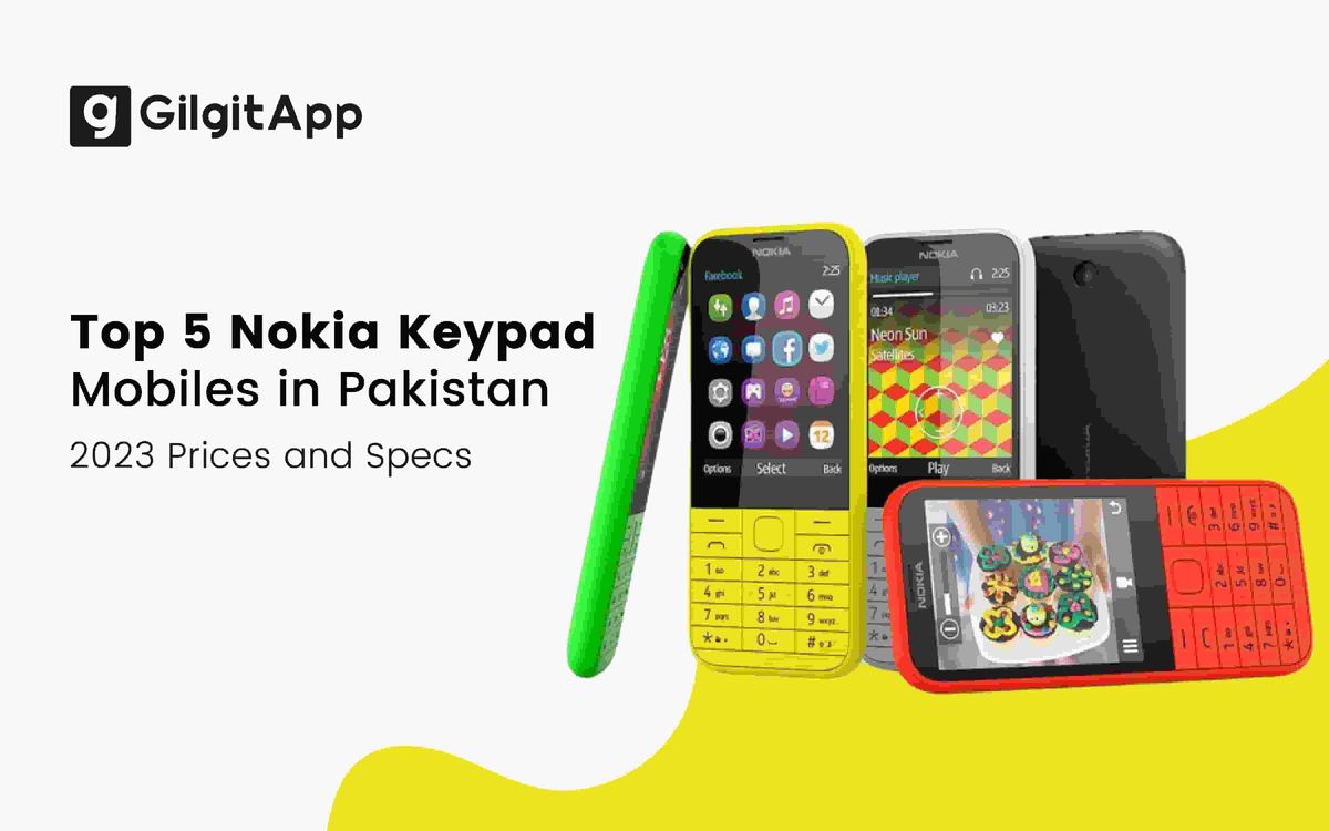 Top 5 Nokia Keypad Mobiles in Pakistan-2023 Prices and Specs