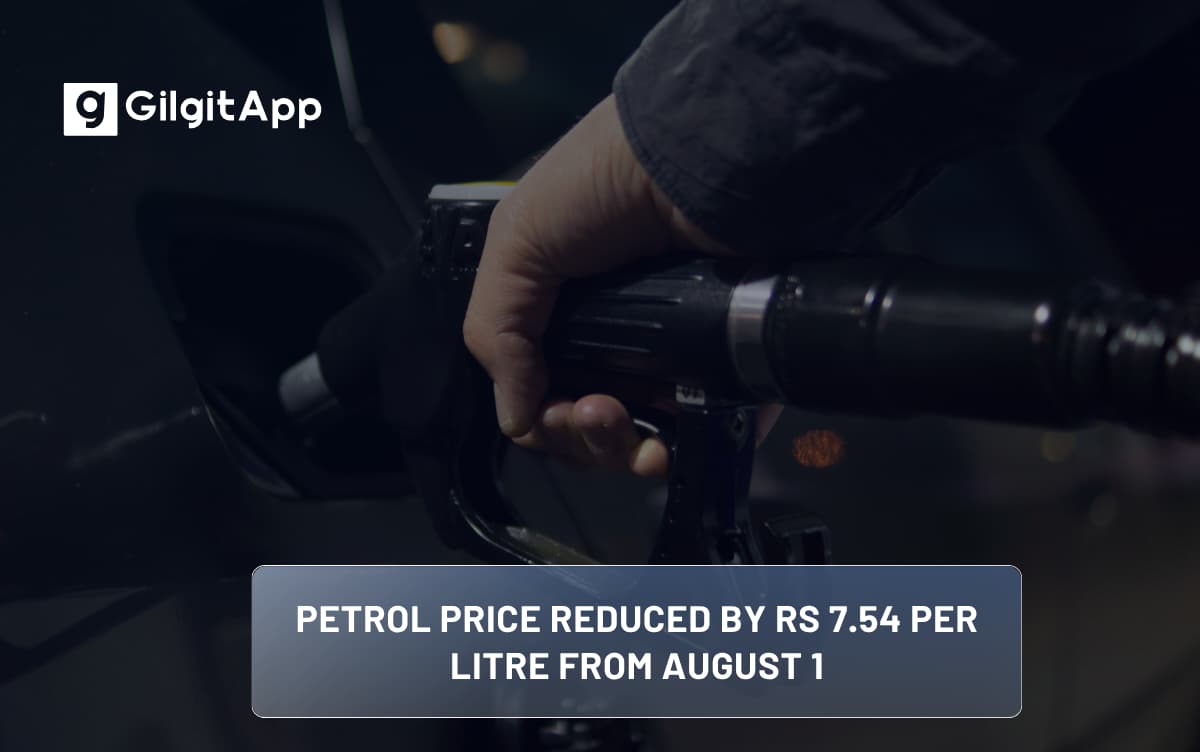 Petrol Price Drops by Rs 7.54 per Litre from August 1