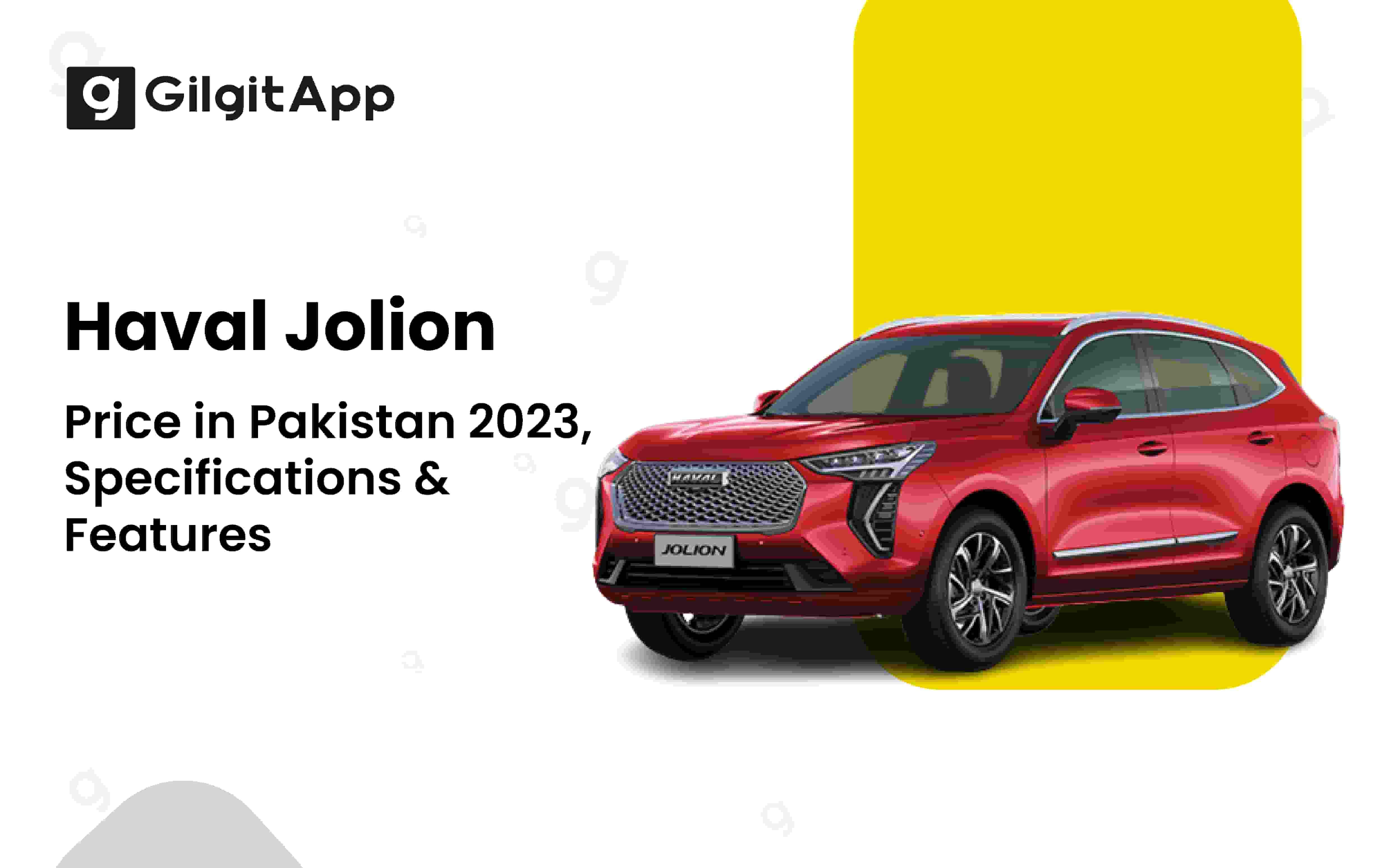 Haval Jolion Price In Pakistan Specifications Features