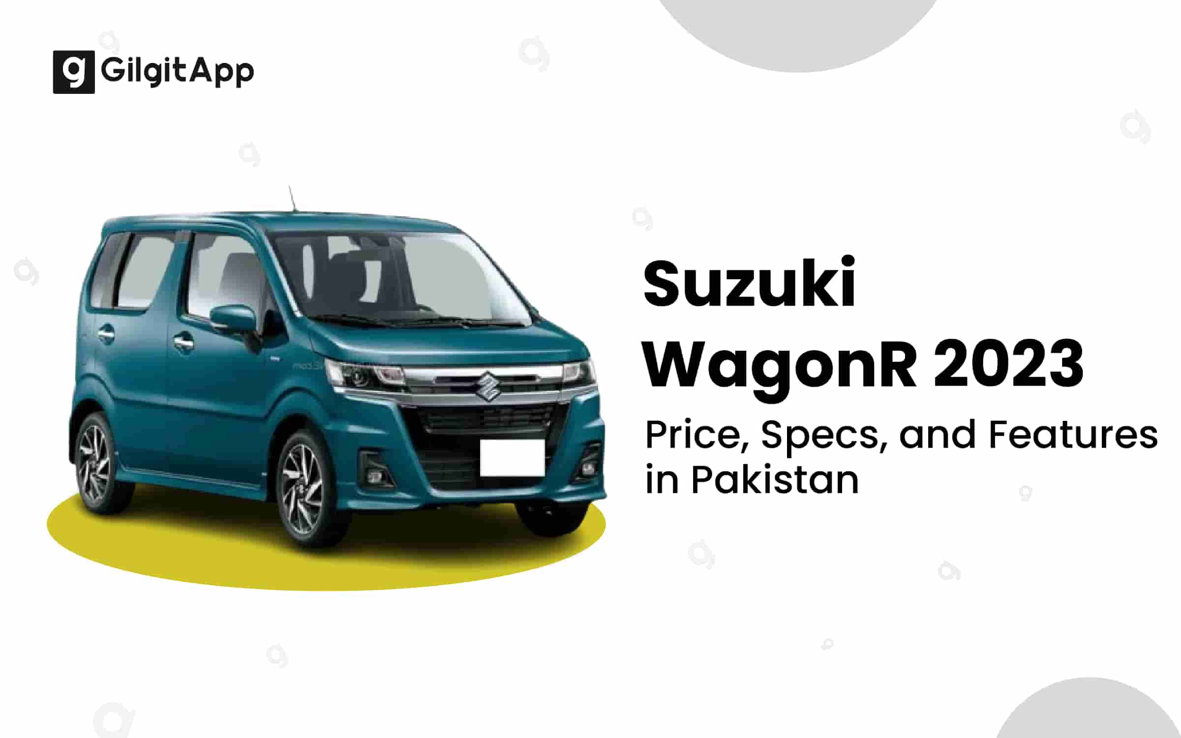 Wagon R Pakistan Engine Suzuki WagonR 2023 Price, Specs, and Features in Pakistan
