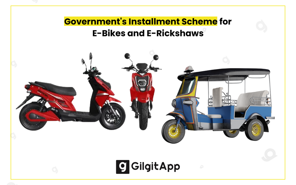 Government's Installment Scheme for E-Bikes and E-Rickshaws
