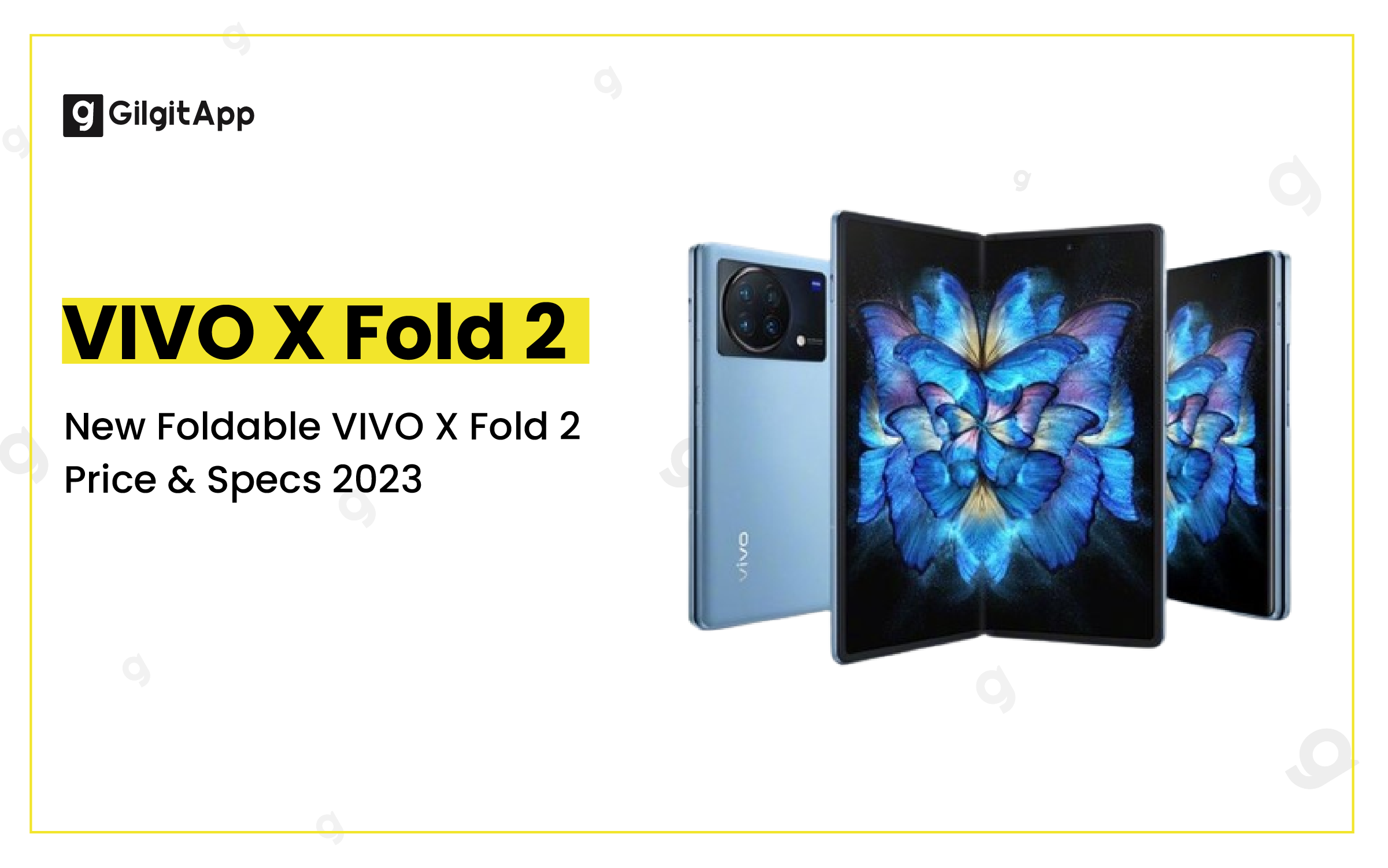 New Foldable VIVO X Fold 2 Price & Specs 2023