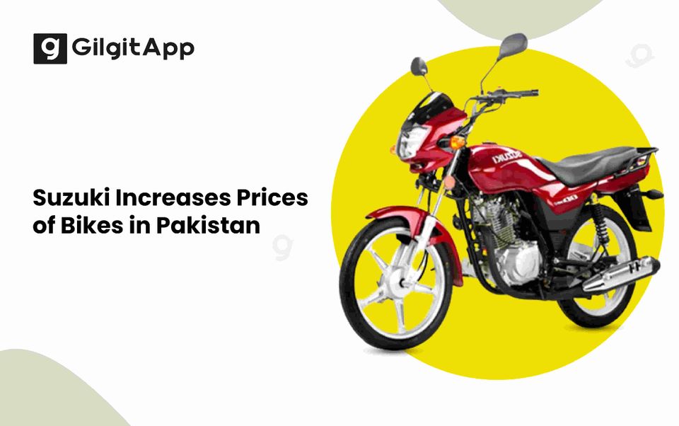 Rising Costs: Suzuki Increases Prices of Bikes in Pakistan