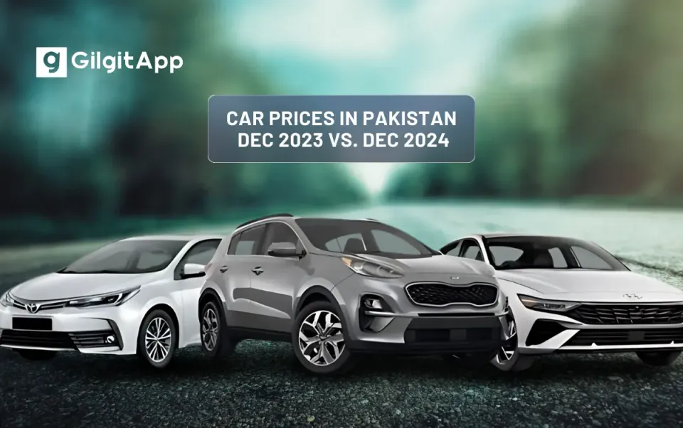 Car Prices in Pakistan: Dec 2023 vs. Dec 2024